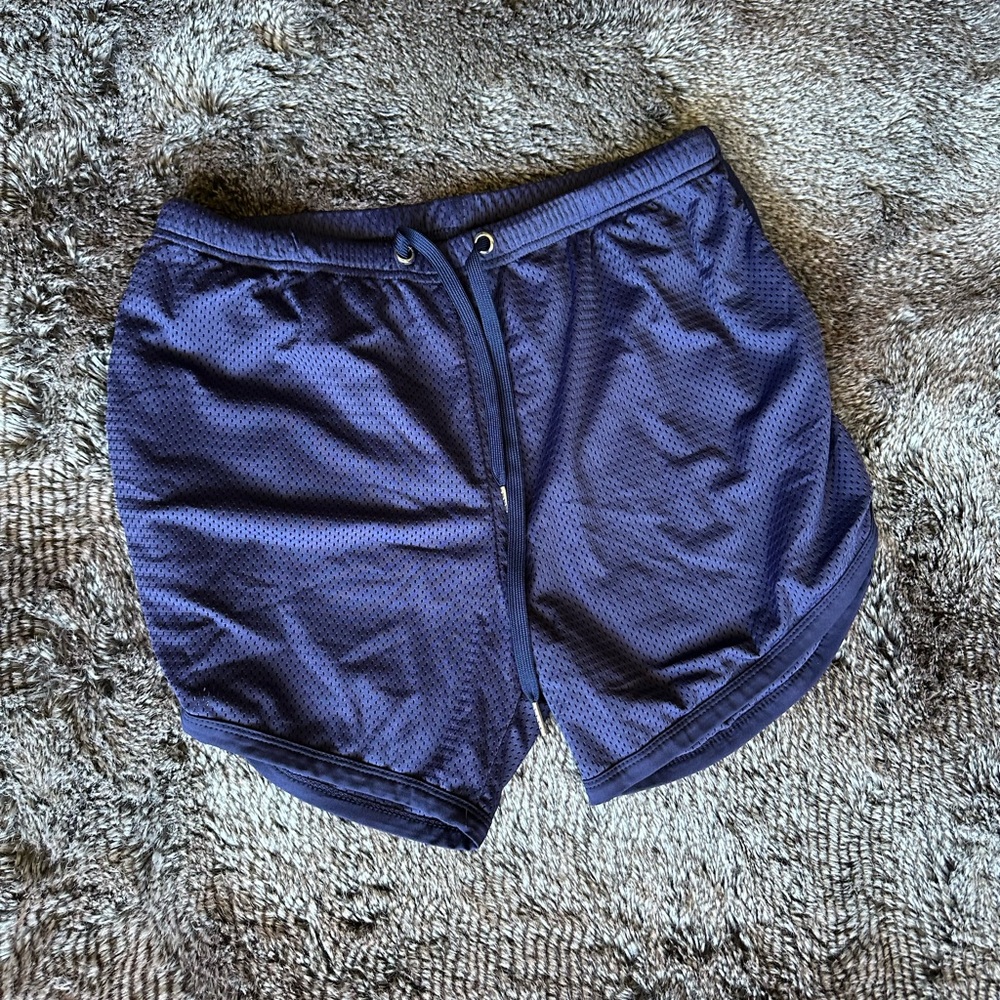 Men's Athletic Shorts in Navy Blue